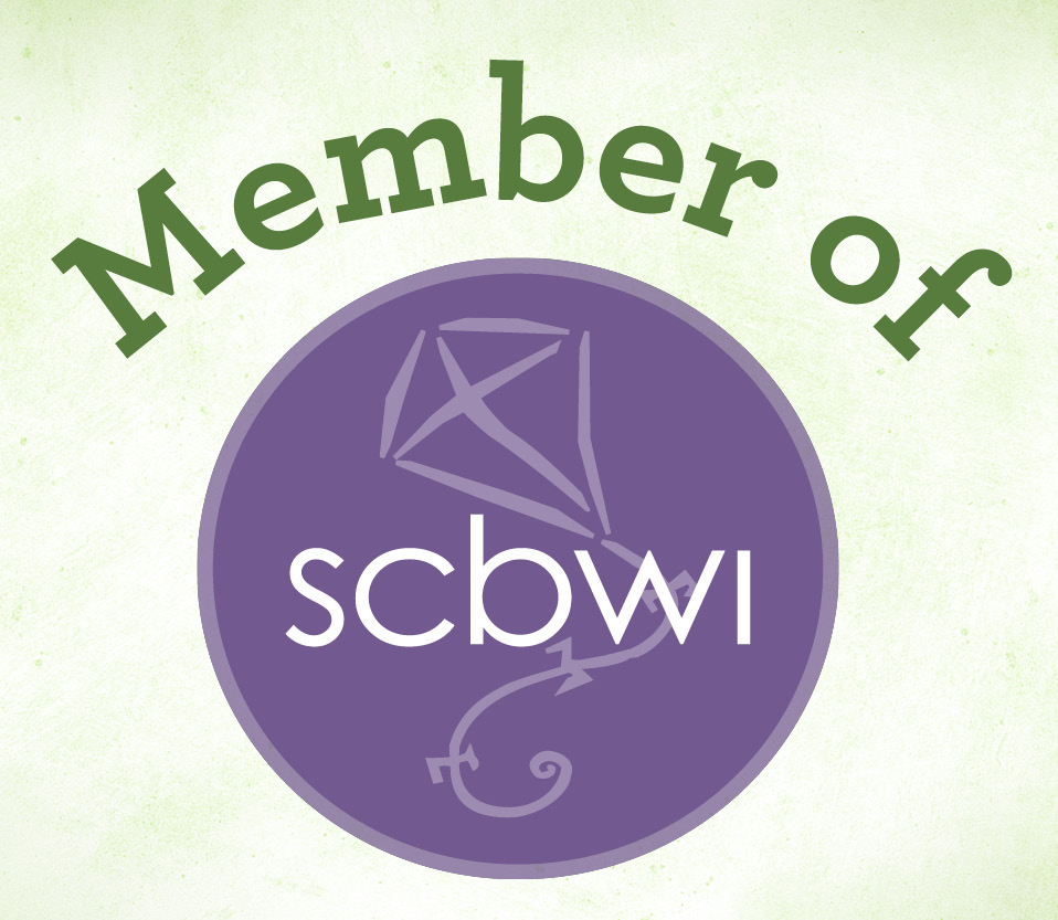 badge showing that Kirsten McGonigal is a member of SCBWI